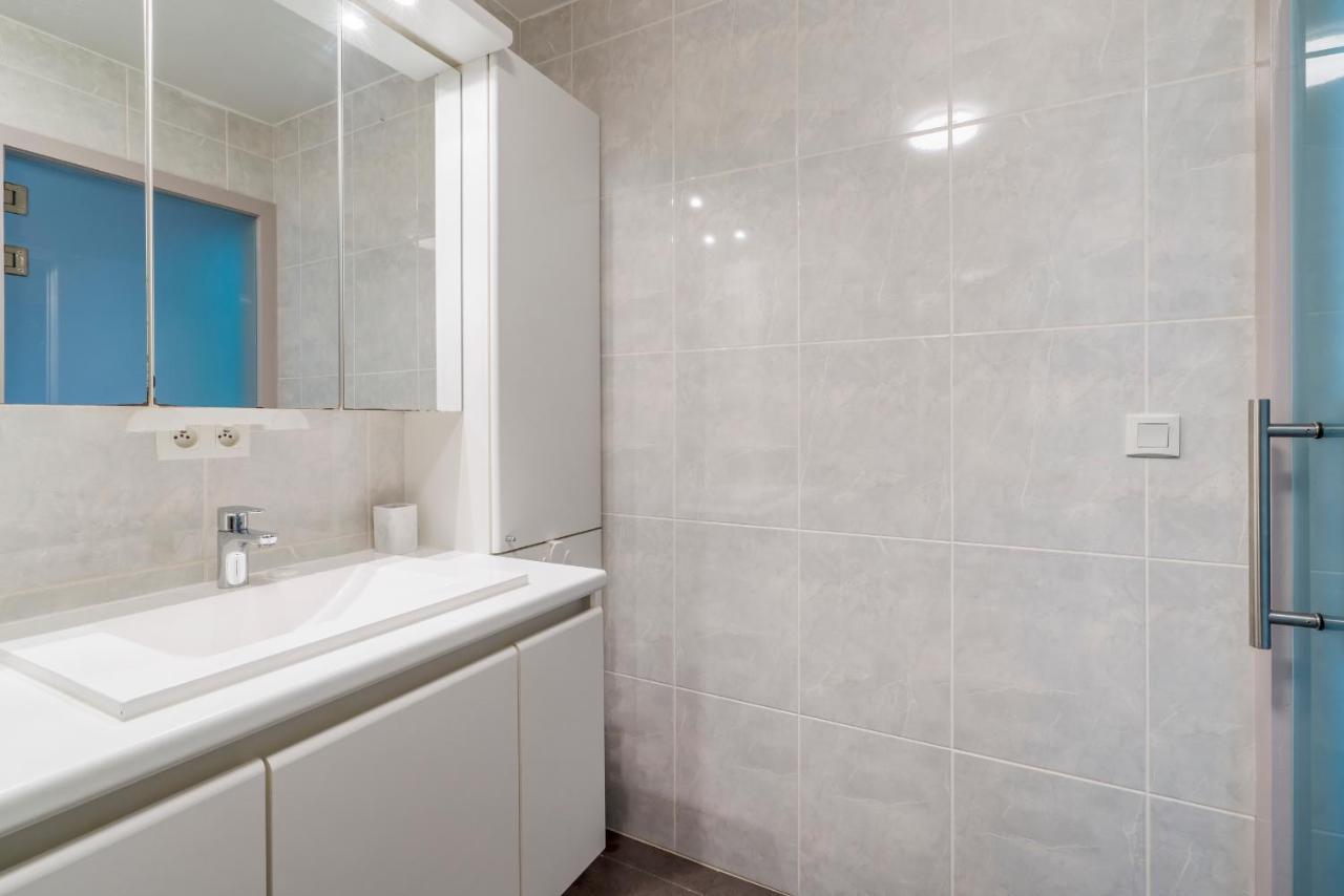 Modern App 6P Met Topligging - Aan Strand & Haven Blankenberge Bagian luar foto