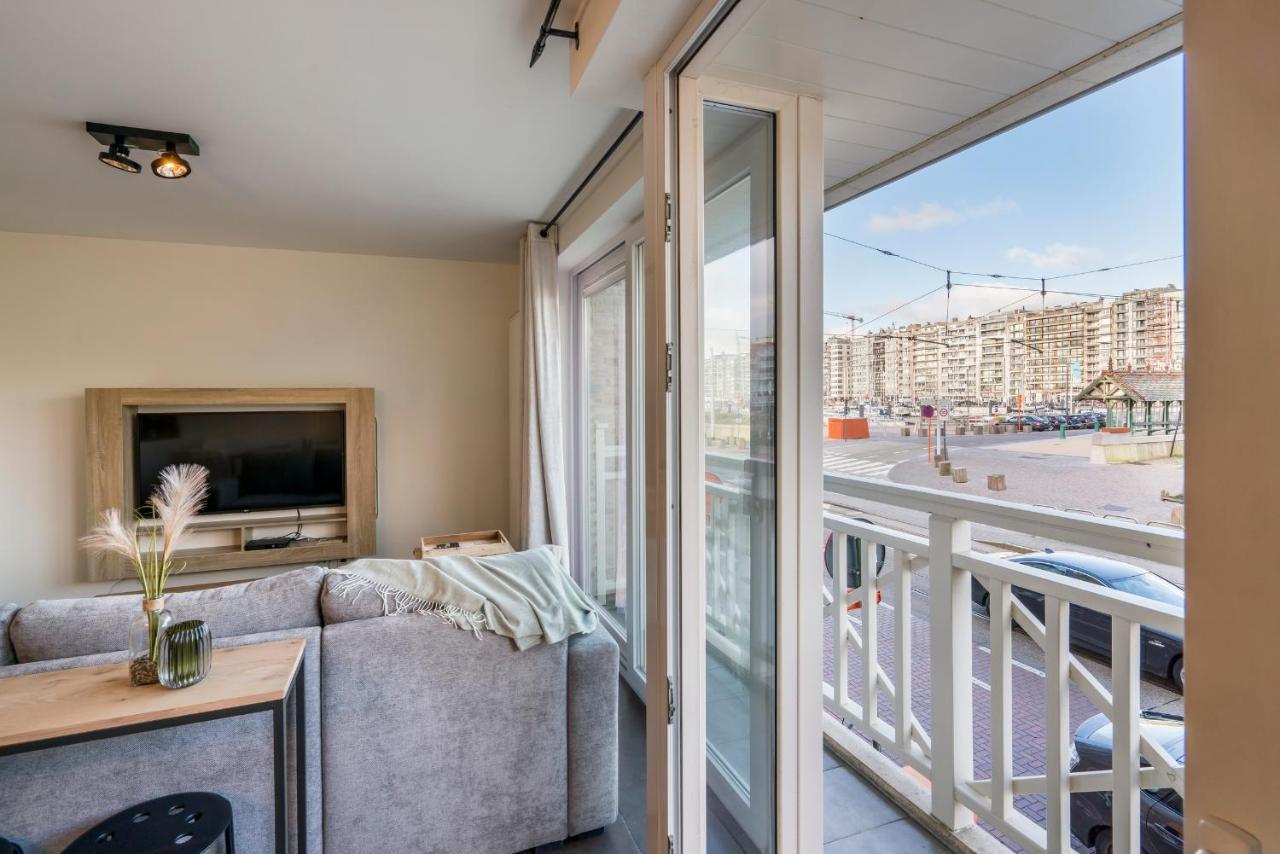 Modern App 6P Met Topligging - Aan Strand & Haven Blankenberge Bagian luar foto