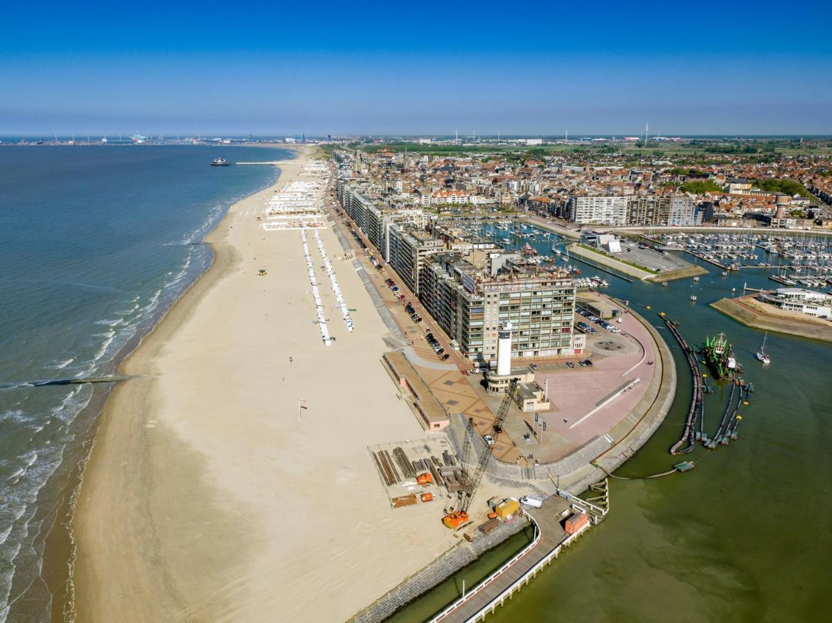 Modern App 6P Met Topligging - Aan Strand & Haven Blankenberge Bagian luar foto